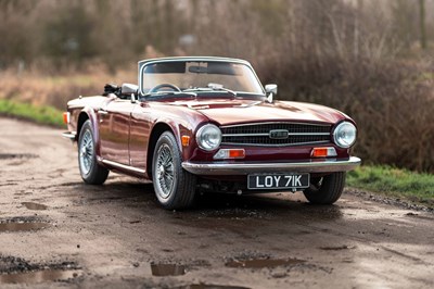 Lot 40 - 1972 Triumph TR6