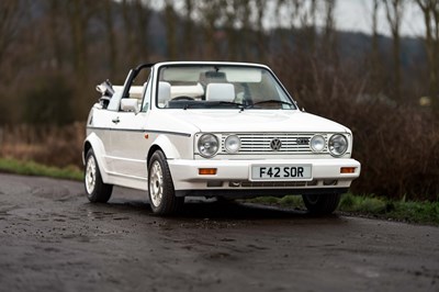 Lot 45 - 1989 Volkeswagen Golf GTI Cabriolet