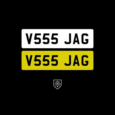 Lot 46 - Cherished Number Plate V555 JAG