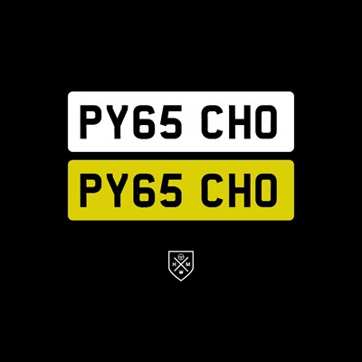 Lot 48 - Cherished Number Plate PY65 CHO