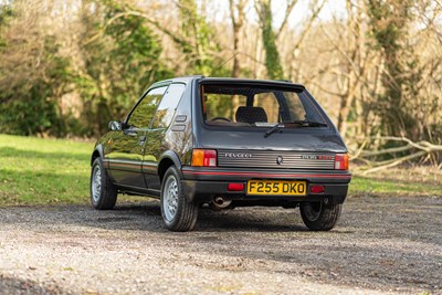 Lot 60 - 1988 Peugeot 205 GTi 1.6