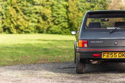 Lot 60 - 1988 Peugeot 205 GTi 1.6