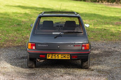 Lot 60 - 1988 Peugeot 205 GTi 1.6