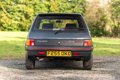 Lot 60 - 1988 Peugeot 205 GTi 1.6