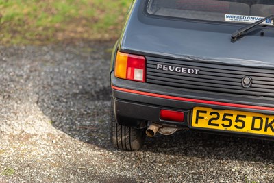 Lot 60 - 1988 Peugeot 205 GTi 1.6