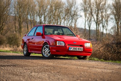 Lot 39 - 1989 Ford Escort RS Turbo