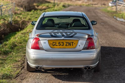 Lot 87 - 2003 MG ZT 260