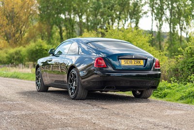 Lot 54 - 2018 Rolls-Royce Wraith Black Badge Adamas Collection