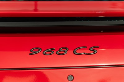 Lot 1993 Porsche 968