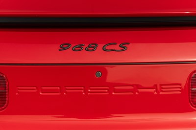Lot 1993 Porsche 968