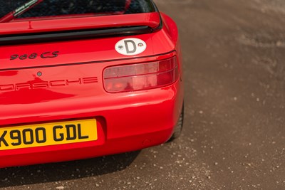 Lot 1993 Porsche 968