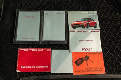 Lot 1993 Porsche 968