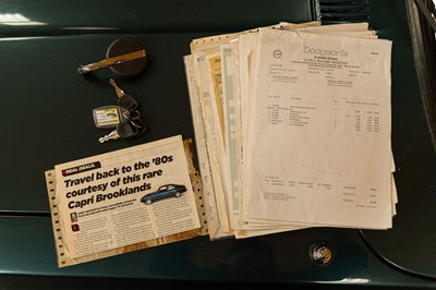 Lot 1987 Ford Capri 280 Brooklands
