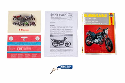 Lot 8 - 1983 Kawasaki KZ440