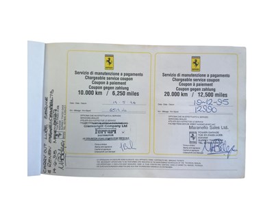 Lot 1993 Ferrari Mondial T