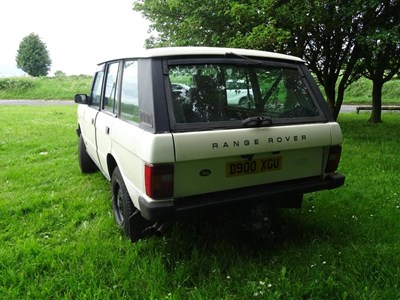 Lot 65 - 1986 Range Rover Vogue