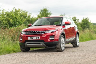 Lot 110 - 2013 Range Rover Evoque