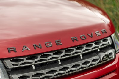 Lot 110 - 2013 Range Rover Evoque