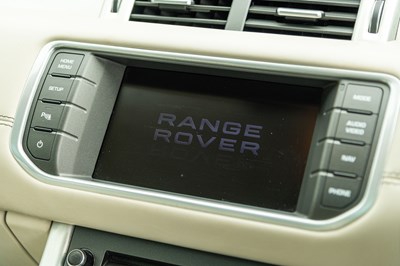 Lot 110 - 2013 Range Rover Evoque
