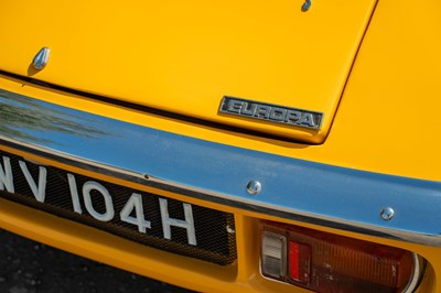 Lot 67 - 1970 Lotus Europa S2