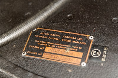 Lot 70 - 1978 Aston Martin V8 Series 4 'Oscar India'