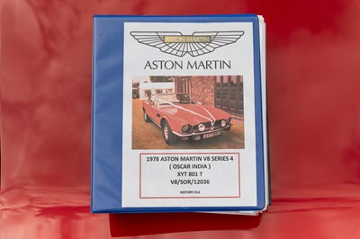 Lot 70 - 1978 Aston Martin V8 Series 4 'Oscar India'