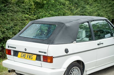 Lot 66 - 1989 Volkswagen Golf GTI Cabriolet