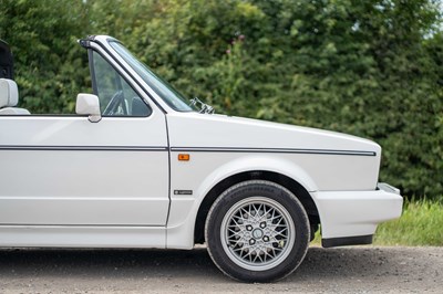 Lot 66 - 1989 Volkswagen Golf GTI Cabriolet