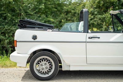 Lot 66 - 1989 Volkswagen Golf GTI Cabriolet