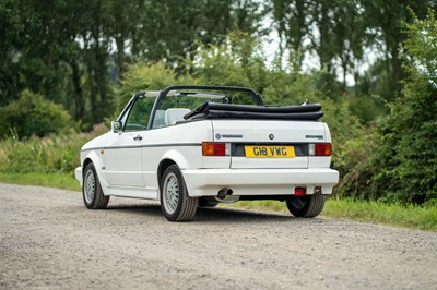 Lot 66 - 1989 Volkswagen Golf GTI Cabriolet