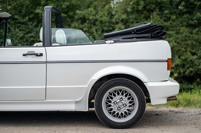Lot 66 - 1989 Volkswagen Golf GTI Cabriolet