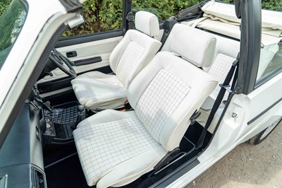 Lot 66 - 1989 Volkswagen Golf GTI Cabriolet