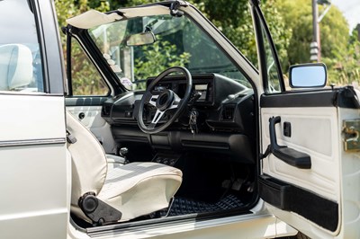Lot 66 - 1989 Volkswagen Golf GTI Cabriolet
