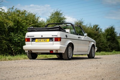 Lot 66 - 1989 Volkswagen Golf GTI Cabriolet