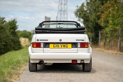 Lot 66 - 1989 Volkswagen Golf GTI Cabriolet