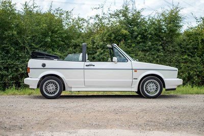Lot 66 - 1989 Volkswagen Golf GTI Cabriolet