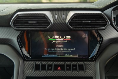 Lot 2023 Lamborghini Urus Perfomante