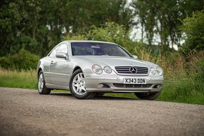 Lot 2000 Mercedes CL500