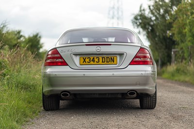 Lot 2000 Mercedes CL500