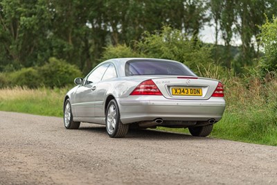 Lot 2000 Mercedes CL500