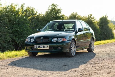 Lot 27 - 2002 MG ZS 120
