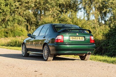 Lot 27 - 2002 MG ZS 120