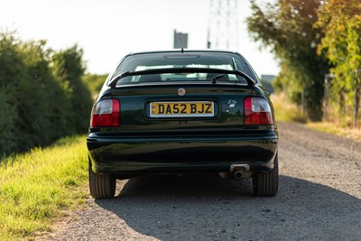 Lot 27 - 2002 MG ZS 120