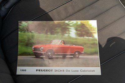 Lot 80 - 1973 Peugeot 304 Cabriolet