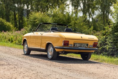 Lot 80 - 1973 Peugeot 304 Cabriolet
