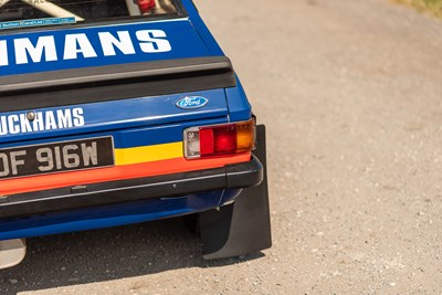 Lot 1981 Ford Escort Mk2 RS2000