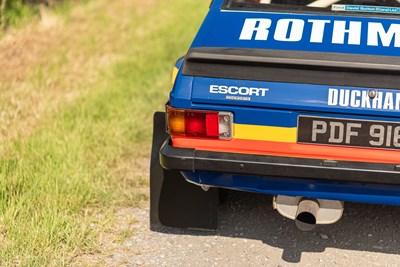 Lot 1981 Ford Escort Mk2 RS2000