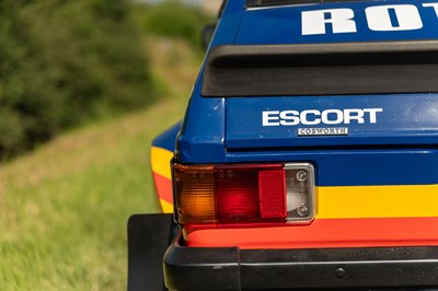 Lot 1981 Ford Escort Mk2 RS2000