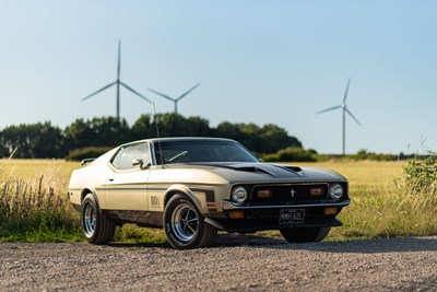Lot 28 - 1971 Ford Mustang Mach 1 M Code