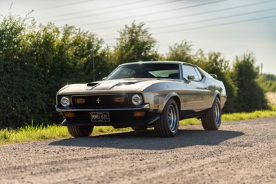 Lot 28 - 1971 Ford Mustang Mach 1 M Code